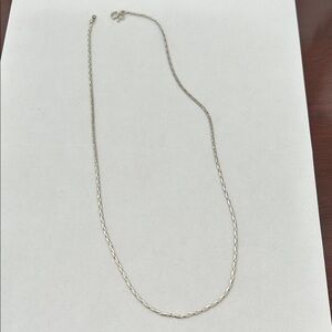 Elegant Silver Chain Necklace